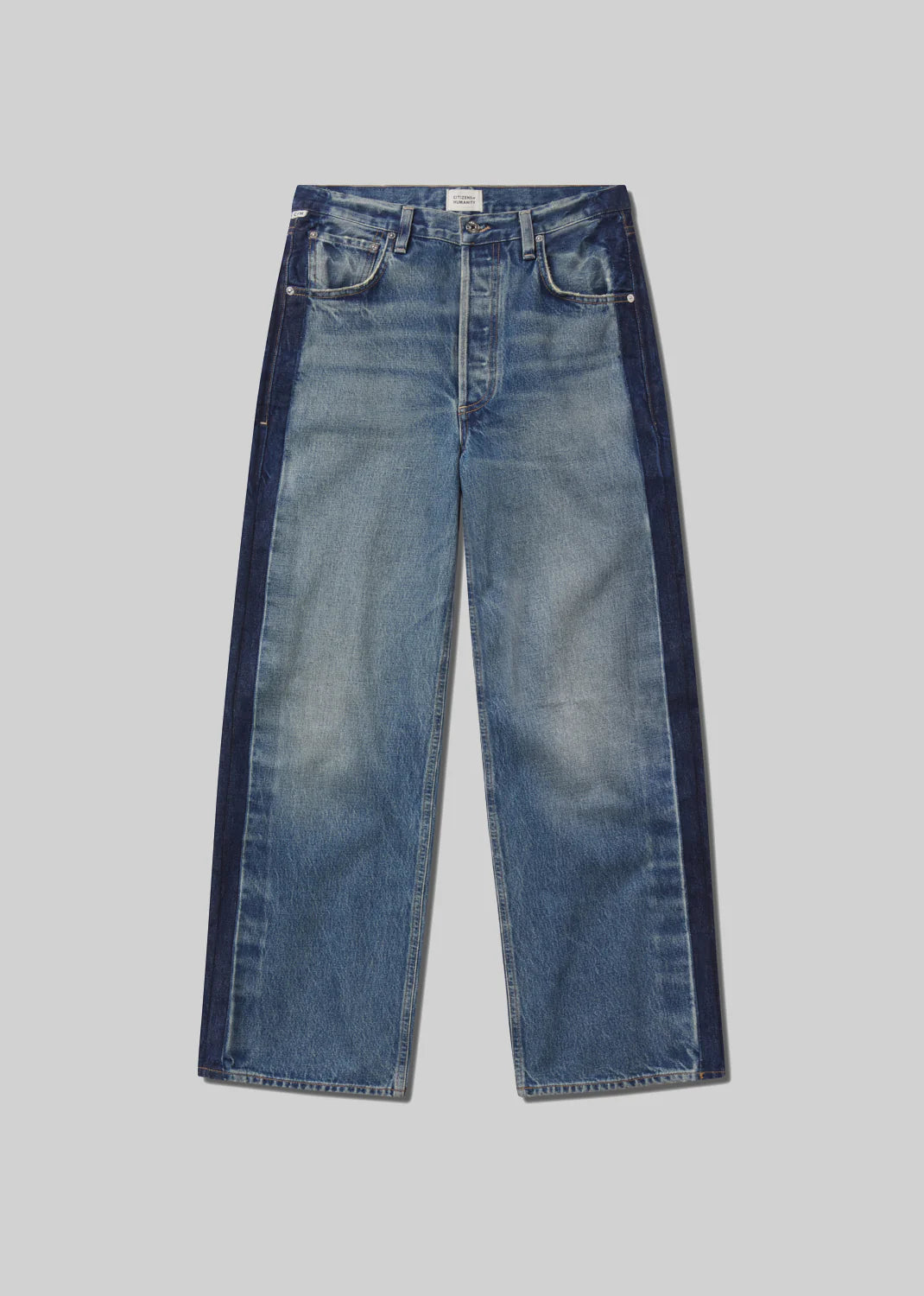 Ayla Baggy With Tuxedo Stripe In Drome