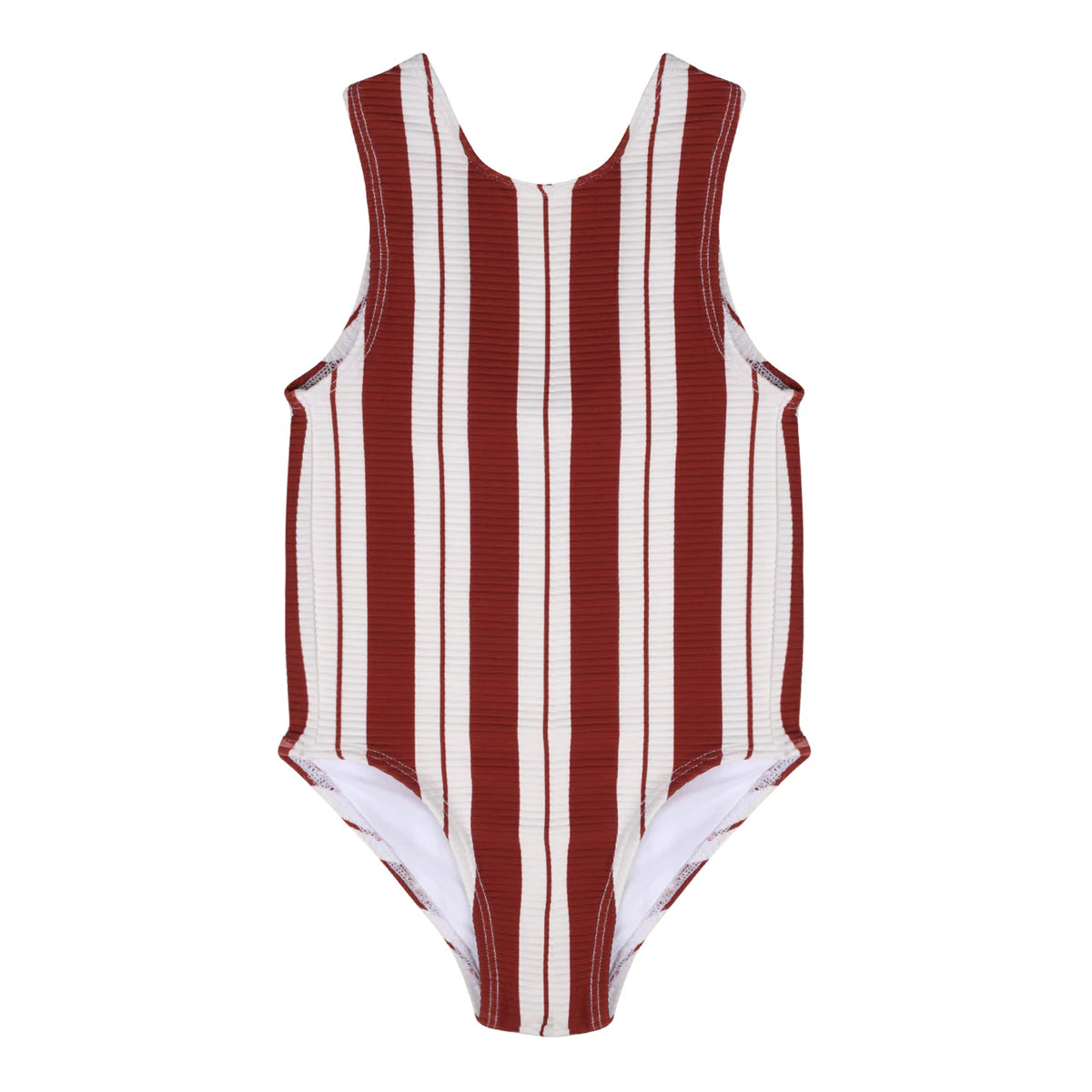 Little Girls Onesie | Hibiscus Stripe Onesie