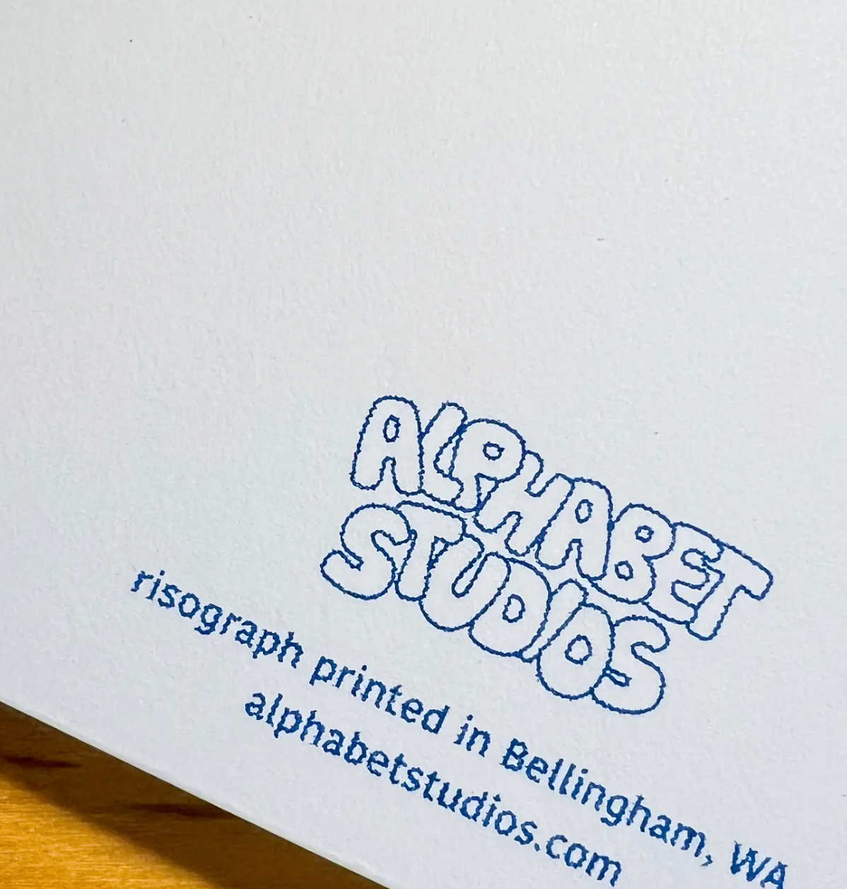 Alphabet Studios - HOLLY JOLLY MERRY BRIGHT RISO GREETING CARD