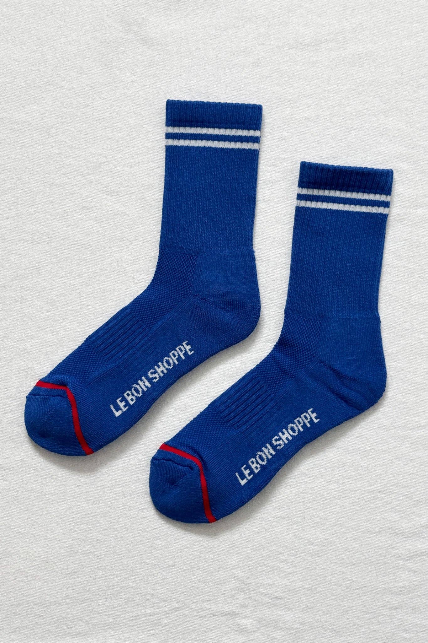 Boyfriend Socks :Cobalt