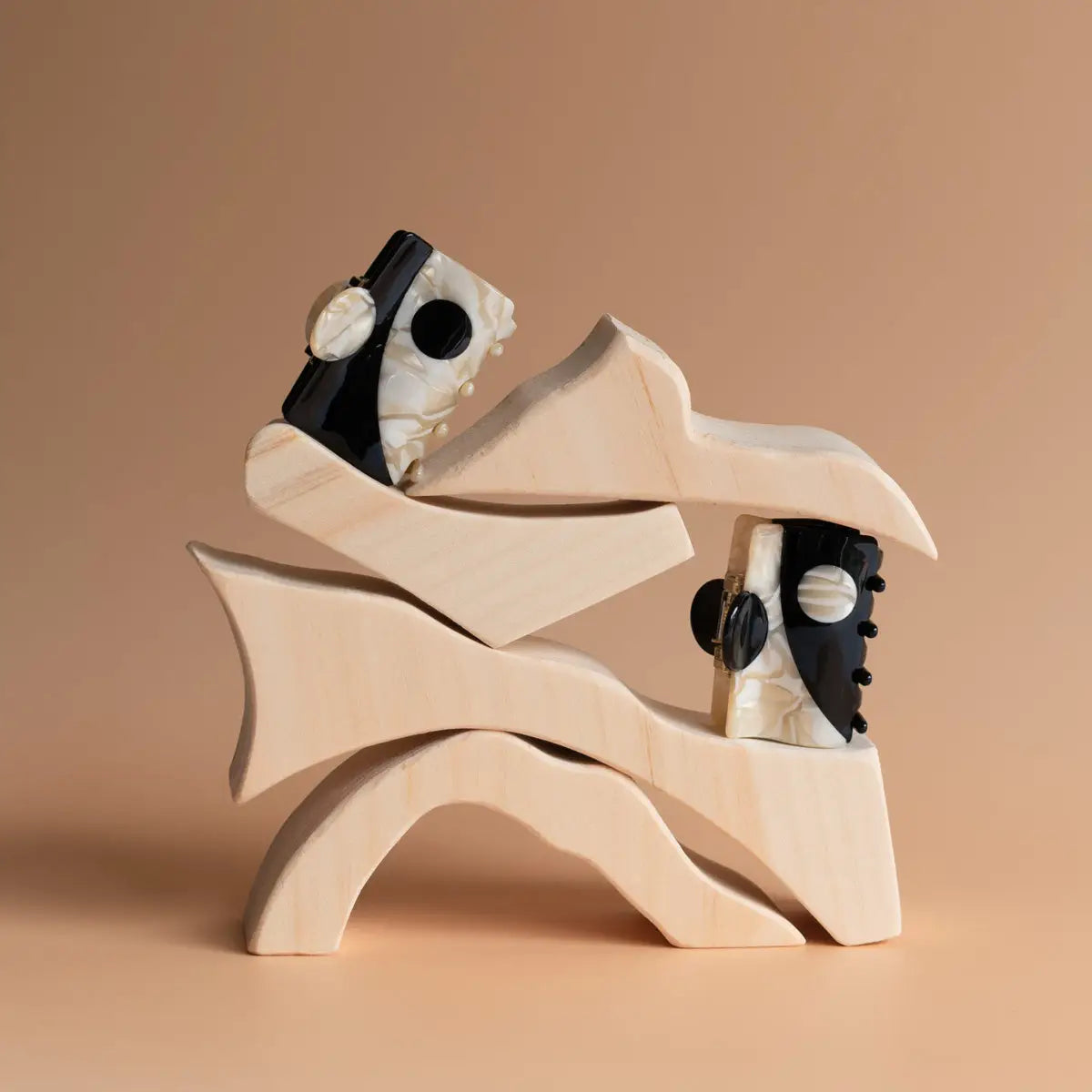 Small Yin Yang Balance Hair Claw