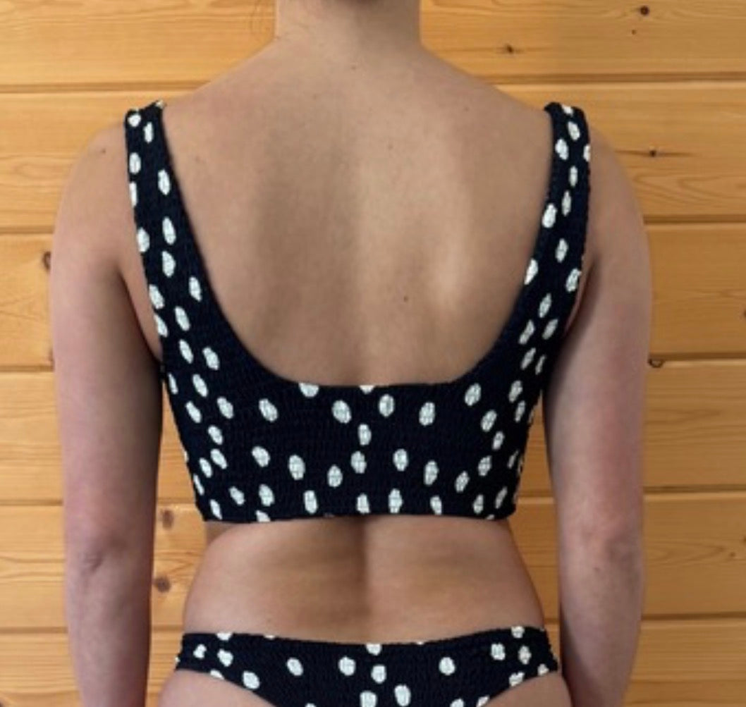 Pixie Top | Noir Dot
