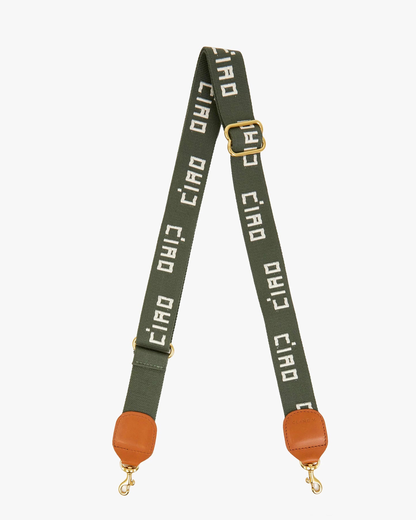 Adjustable Crossbody Strap Army & Cream Ciao