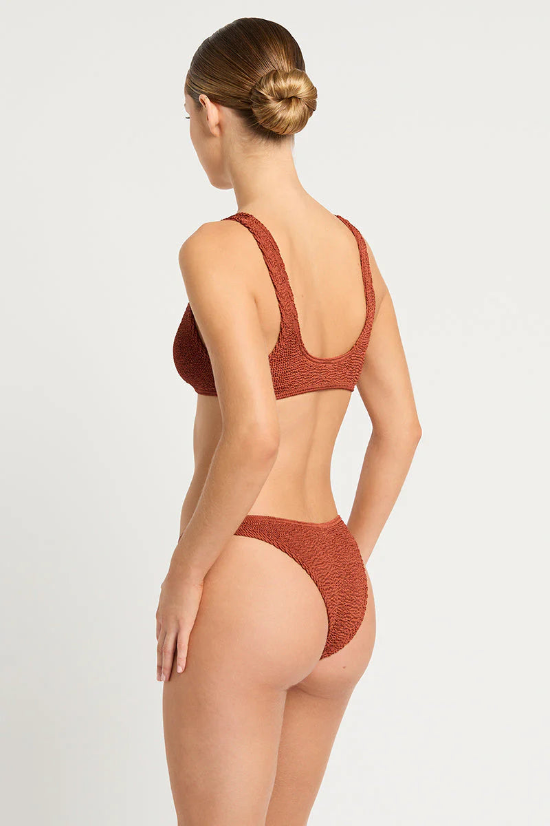 Clasp Scout Crop Bronze Shimmer
