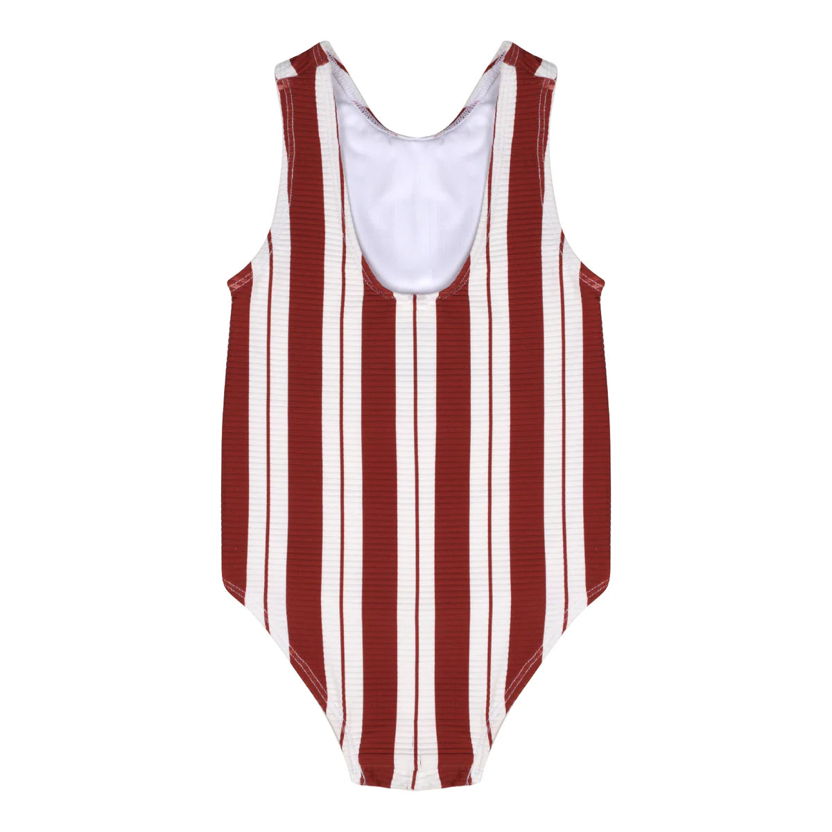 Little Girls Onesie | Hibiscus Stripe Onesie