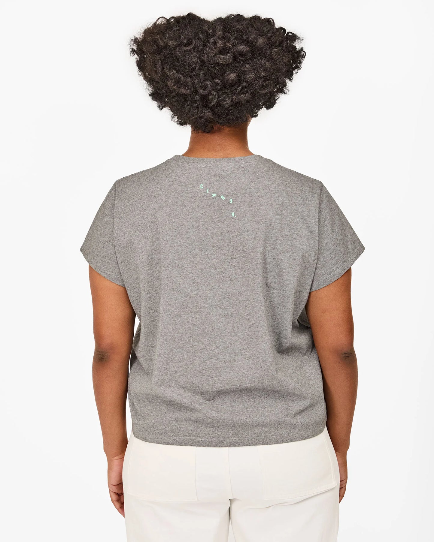 Classic Tee Grey Melange w/ Mist Liberez Les Sardines