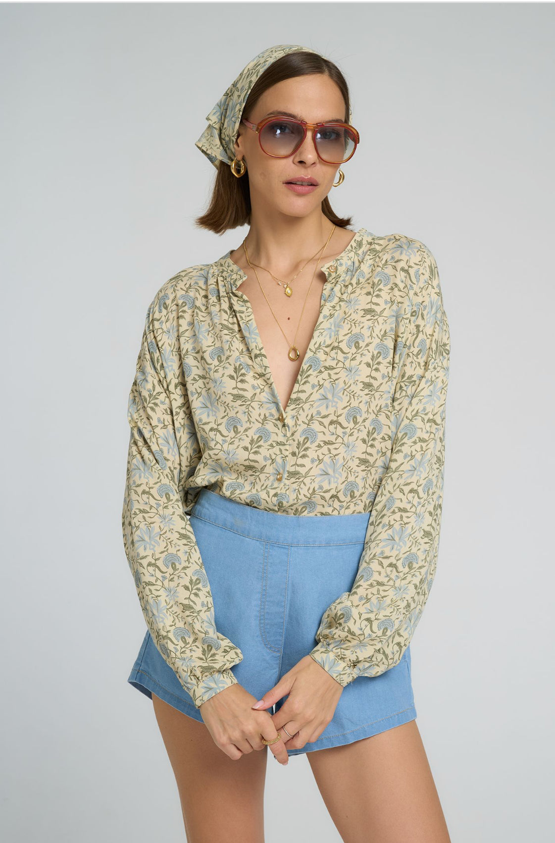 Hathaway Top Fleur Des Champs