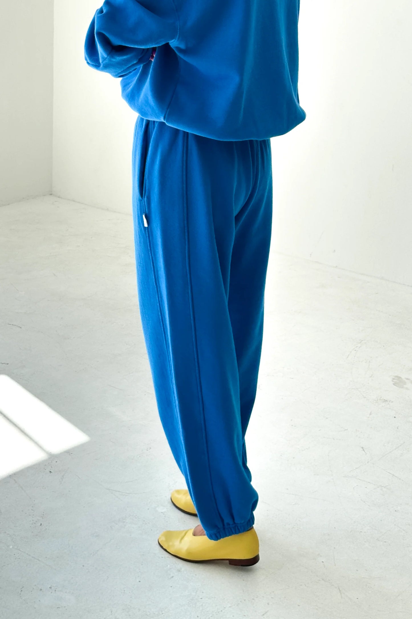 French Terry Balloon Pants Lagoon