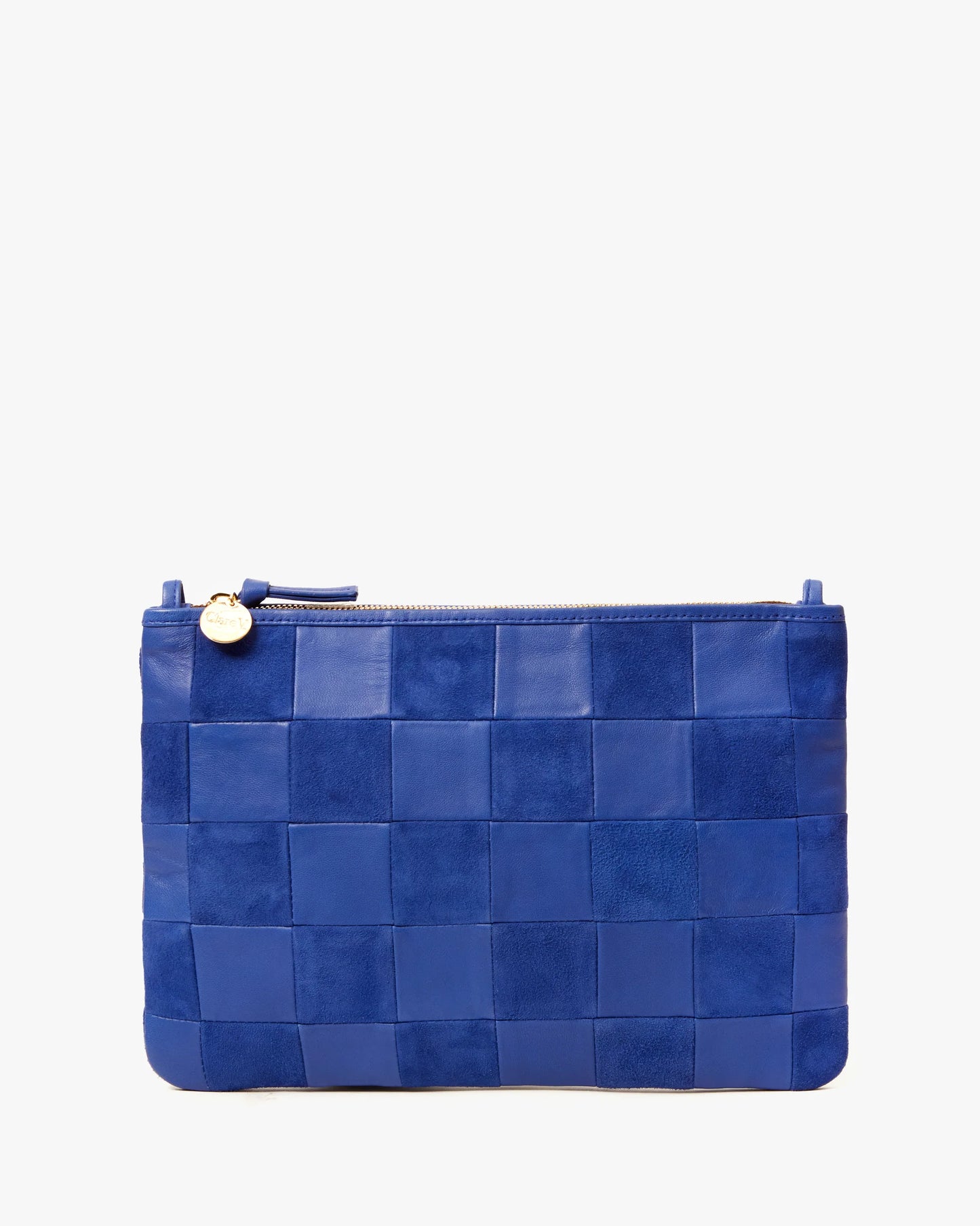 Flat Clutch w/ Tabs Lagoon Oversized Checker