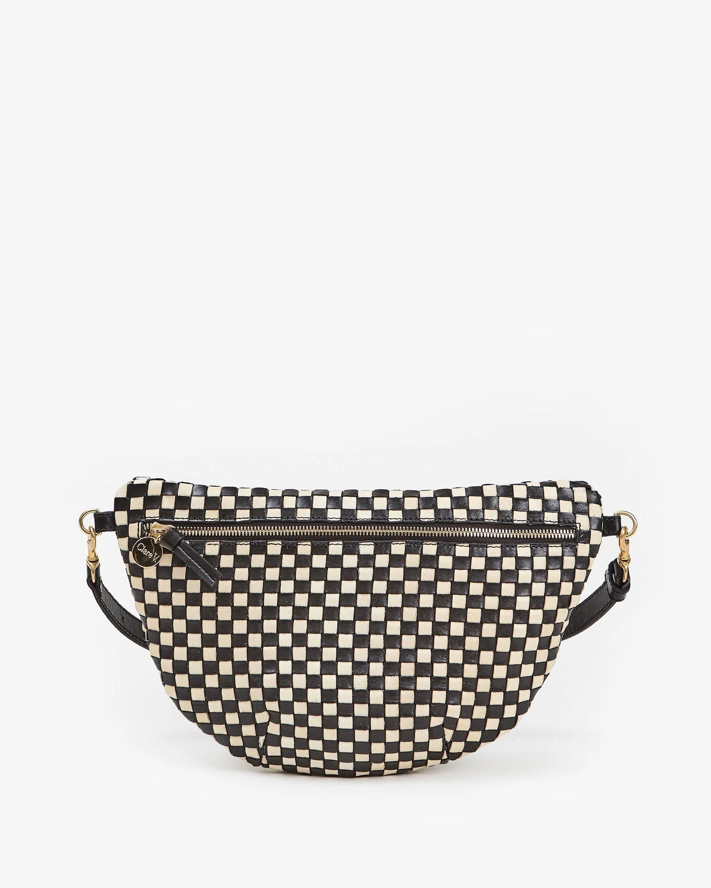 Black & Cream Woven Checker