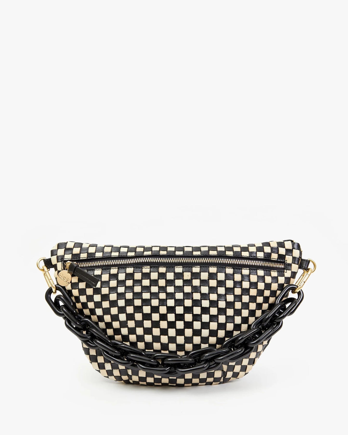 Black & Cream Woven Checker