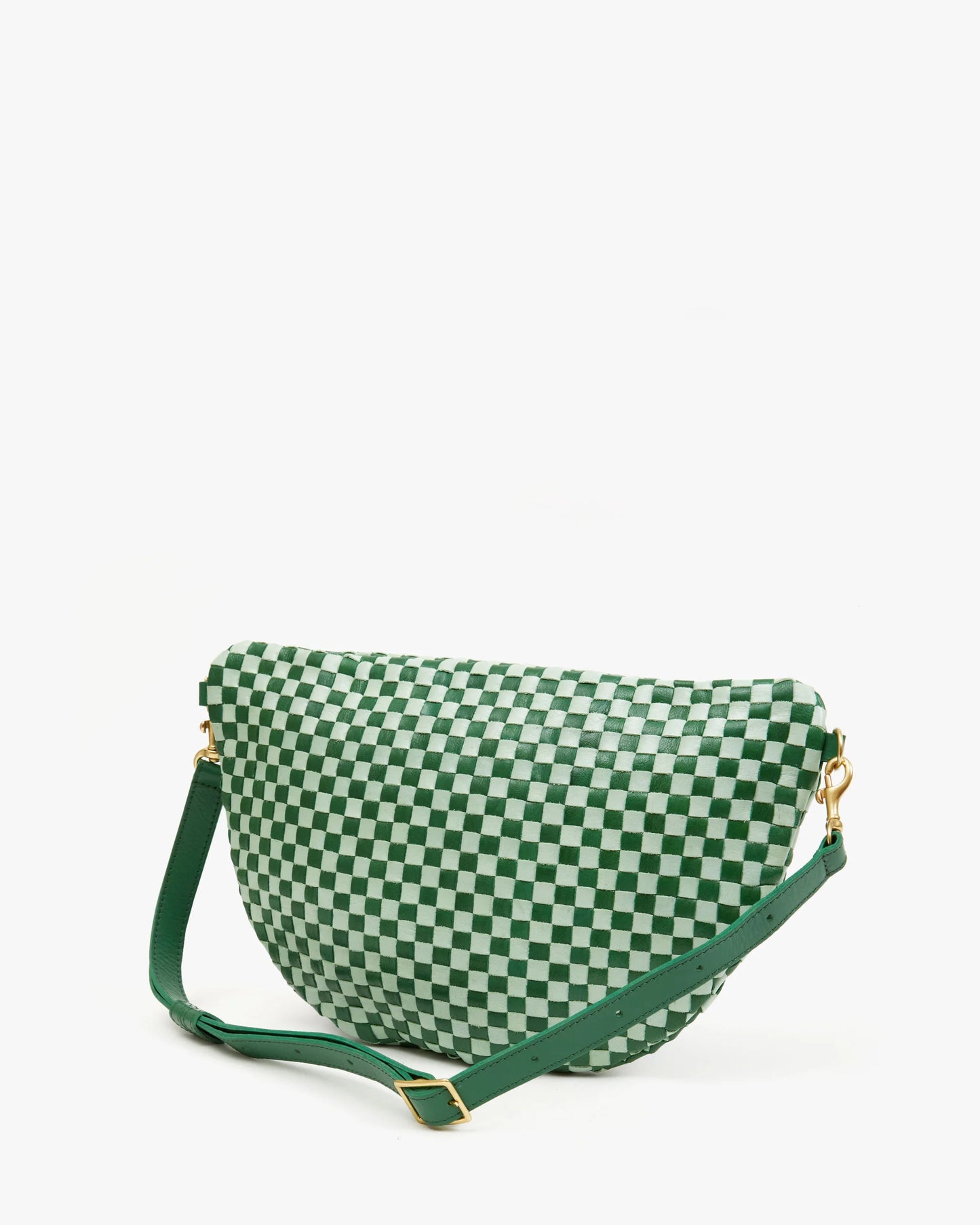 Grande Fanny Fern & Mist Woven Checker