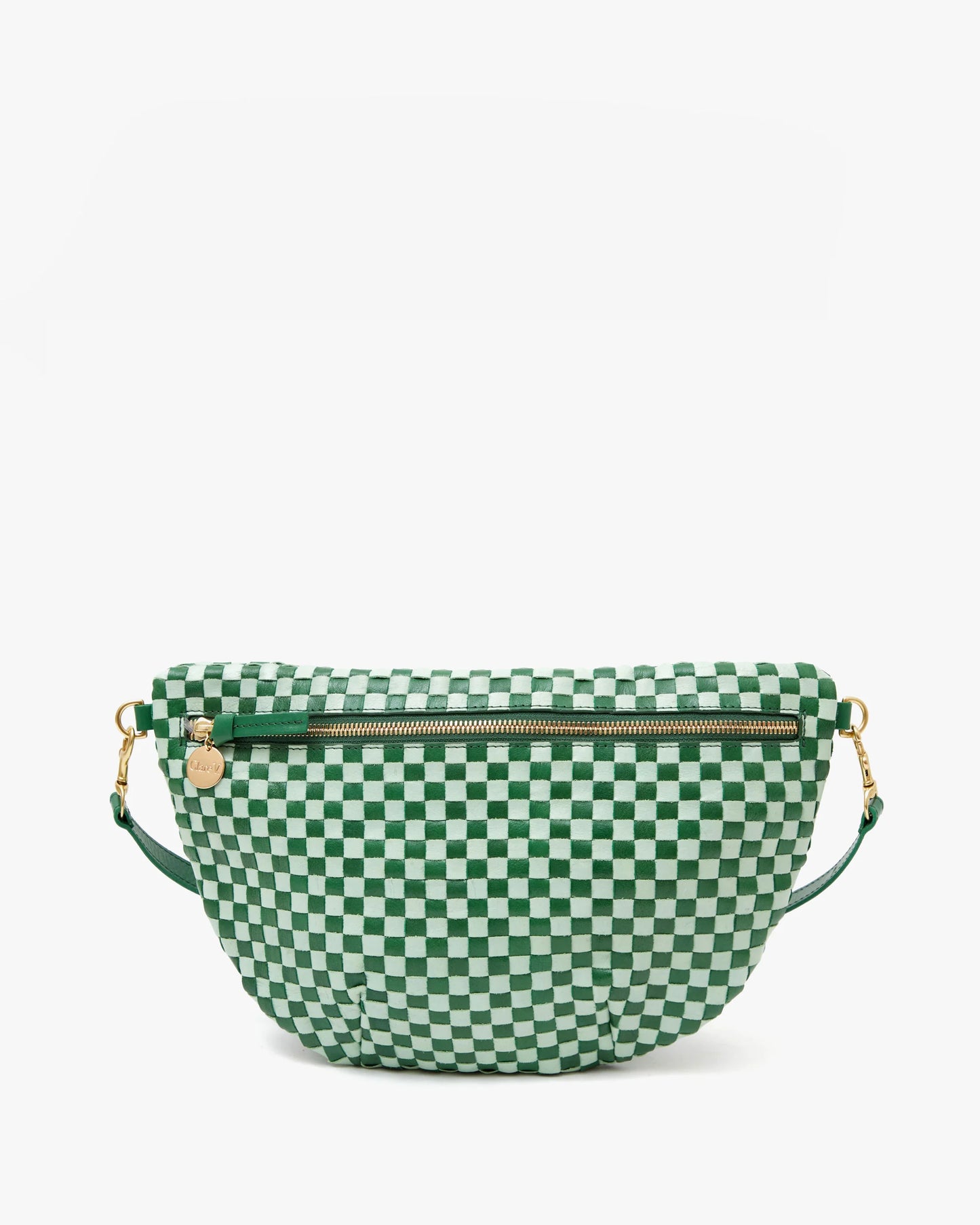 Grande Fanny Fern & Mist Woven Checker