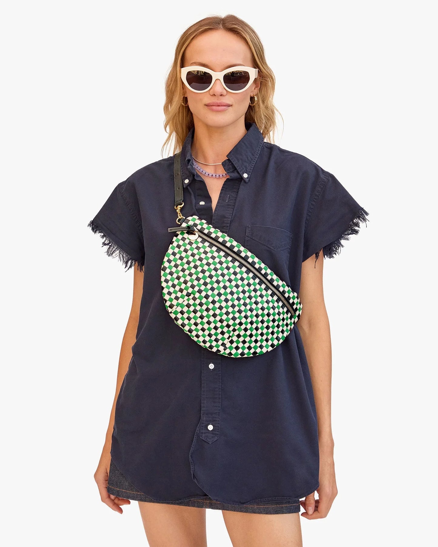 Green Apple Multi Woven Checker