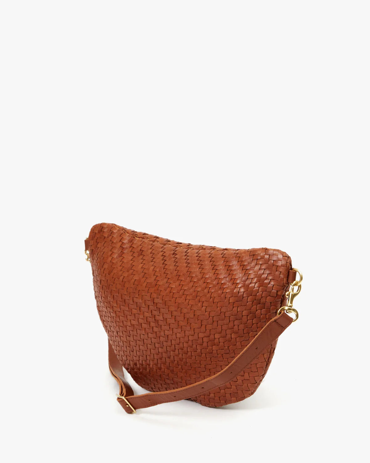 Grande Fanny | Hazelnut Woven Zig-Zag