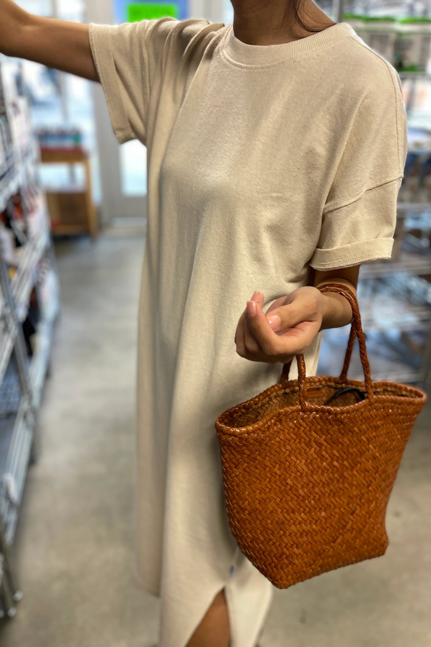 HER DRESS - NATUREL