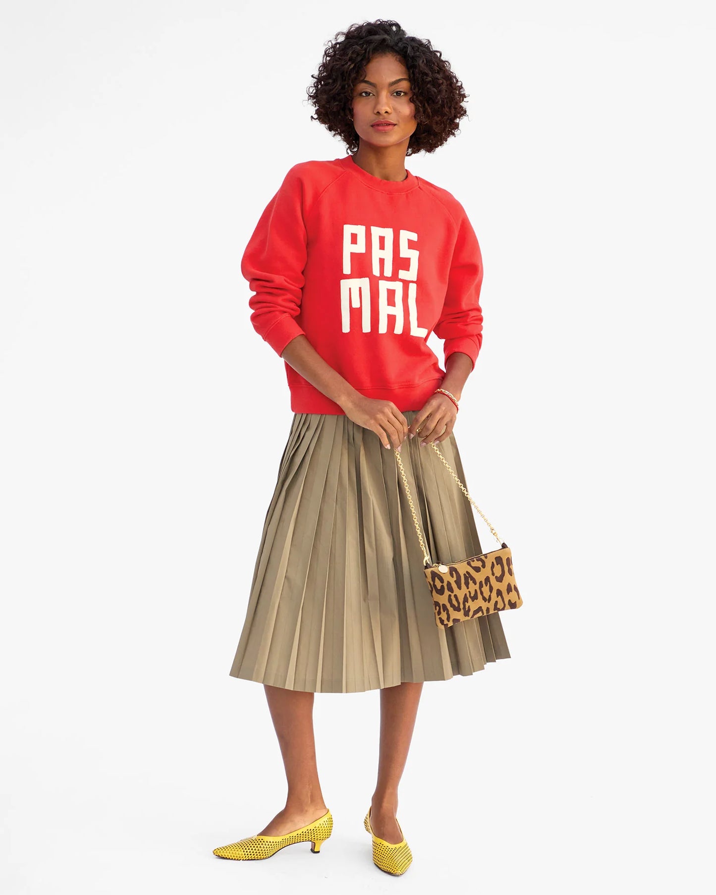 Wallet Clutch w/ Tabs | Lark/Brown Pablo Cat Suede