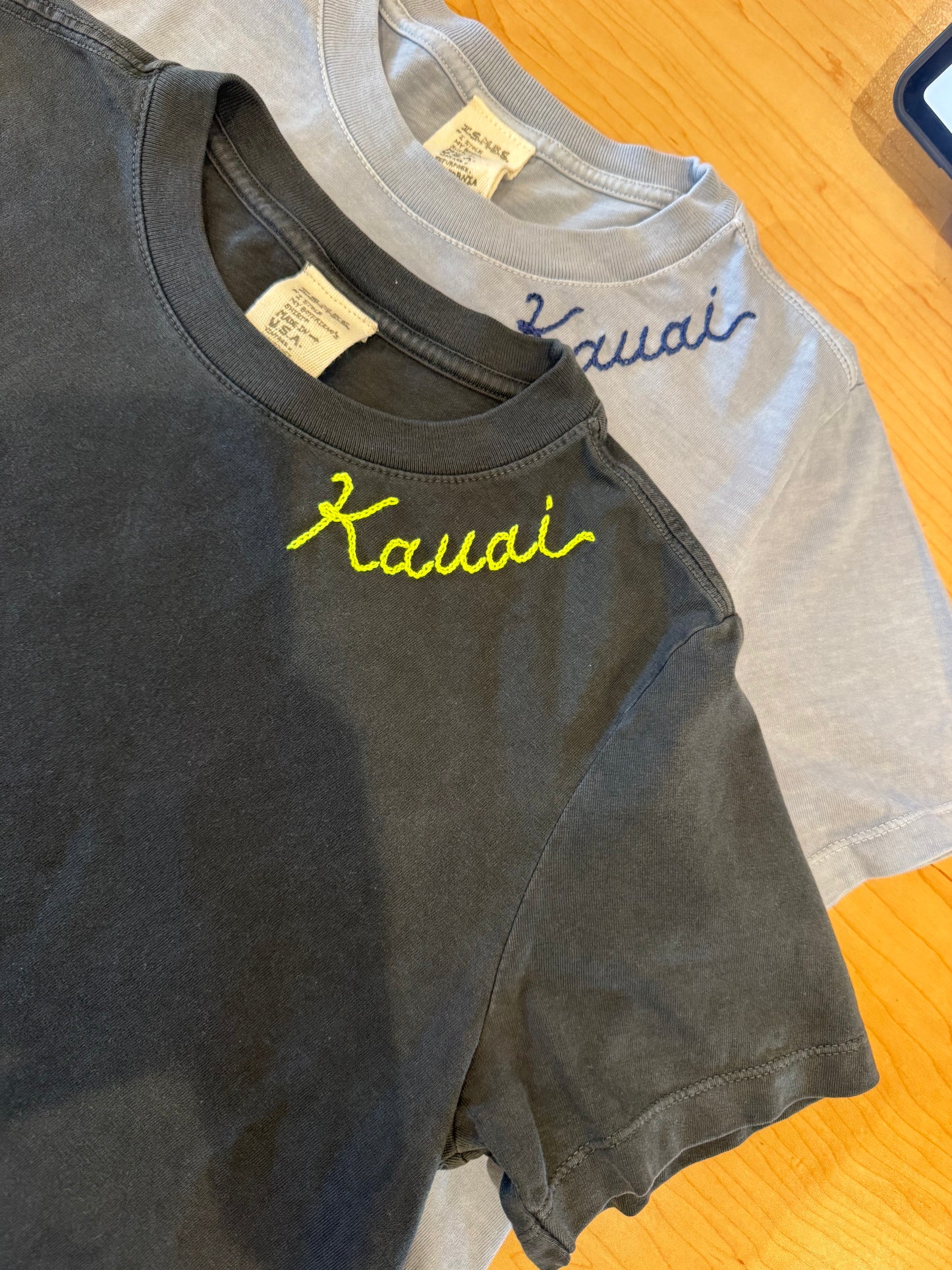 Kauai Embroidered Tees