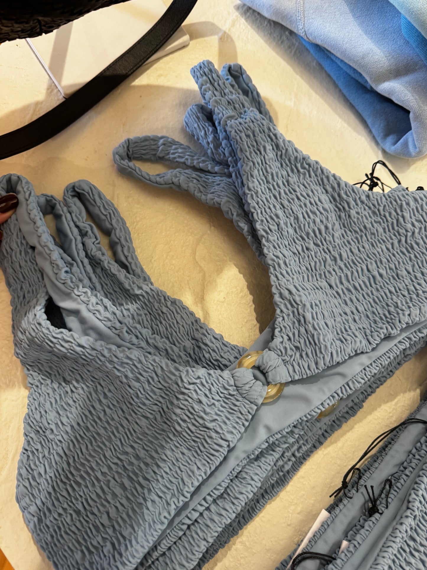 TALIA TOP | Blue Aura