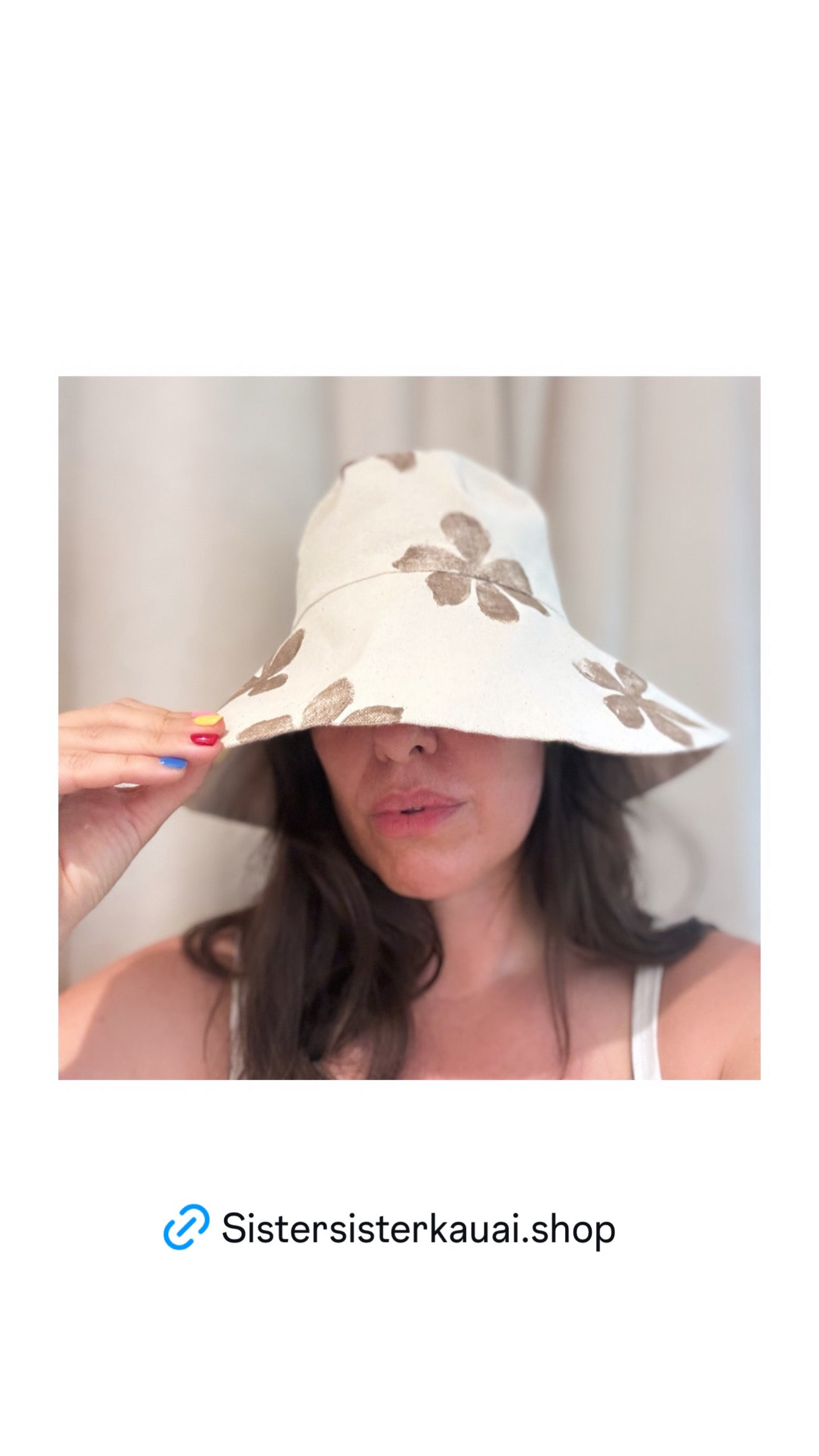 Sunday Bucket Flower Sun Hat