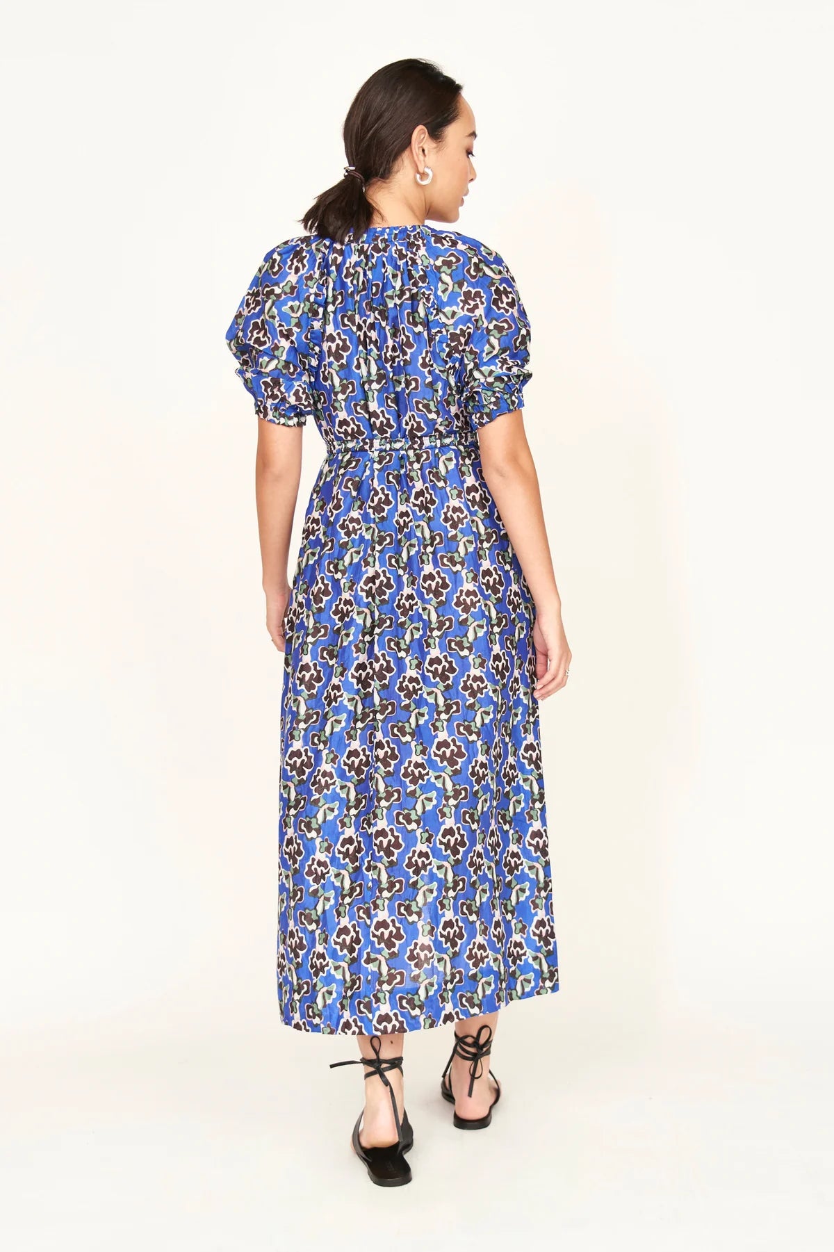 Somerset Dress | Lapis Wildflower