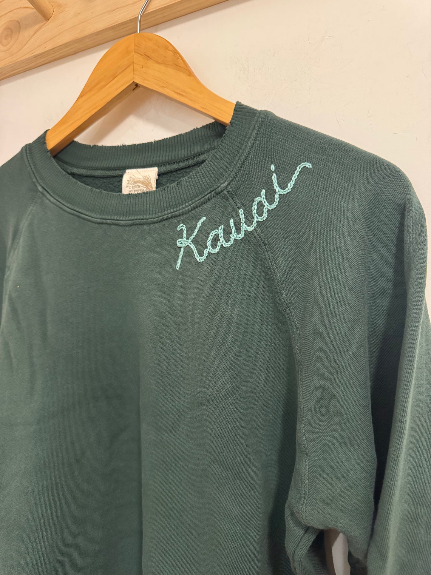 Kauai Embroidered Vintage Sweatshirts | Summer Burst