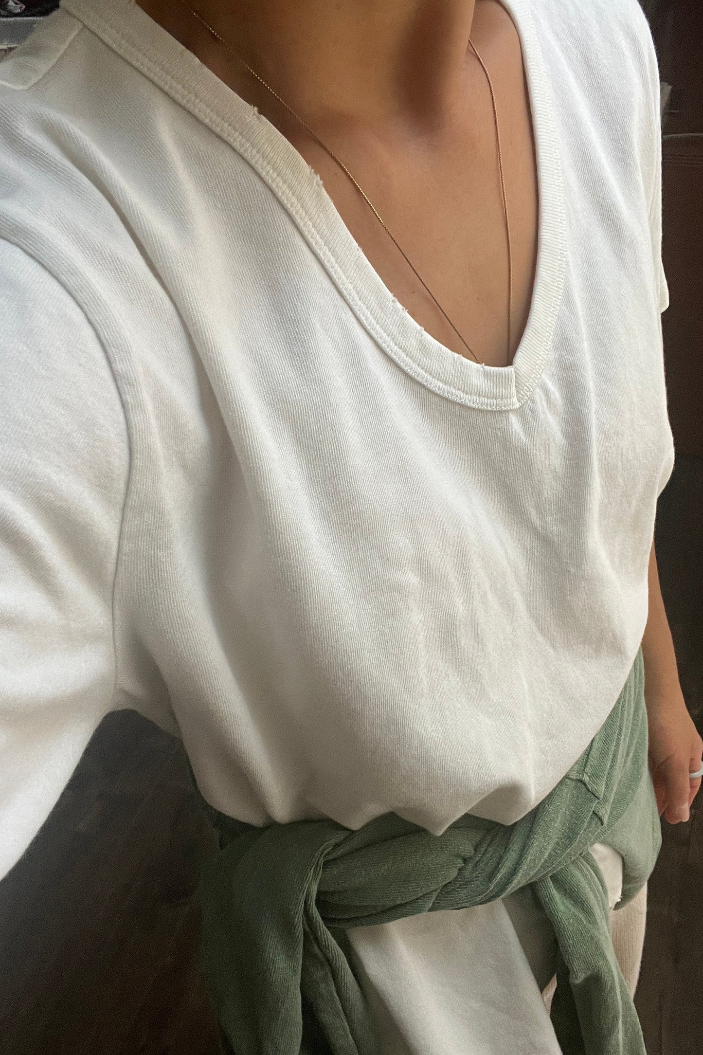 VINTAGE LA VIE TEE (ORGANIC COTTON) - VINTAGE WHITE