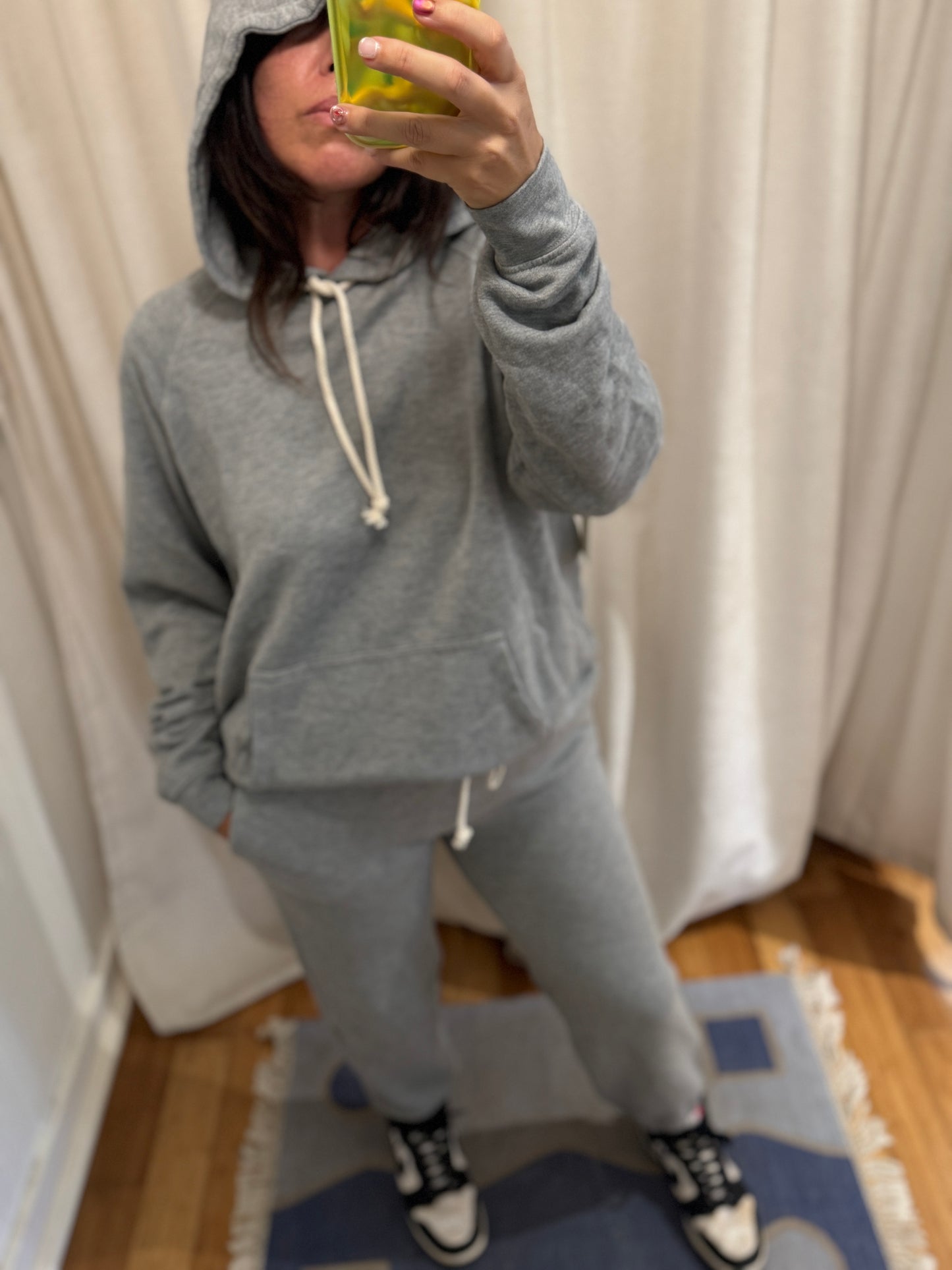 The Eco-Fleece Hoodie | Heather Grey