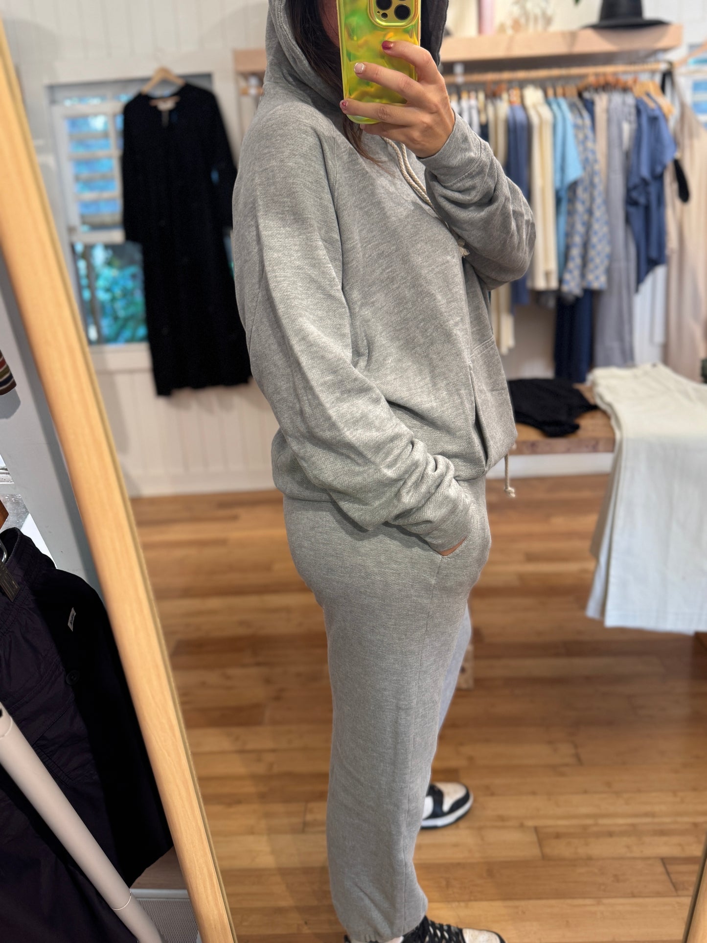 Eco Fleece Sweatpants | Heather Grey