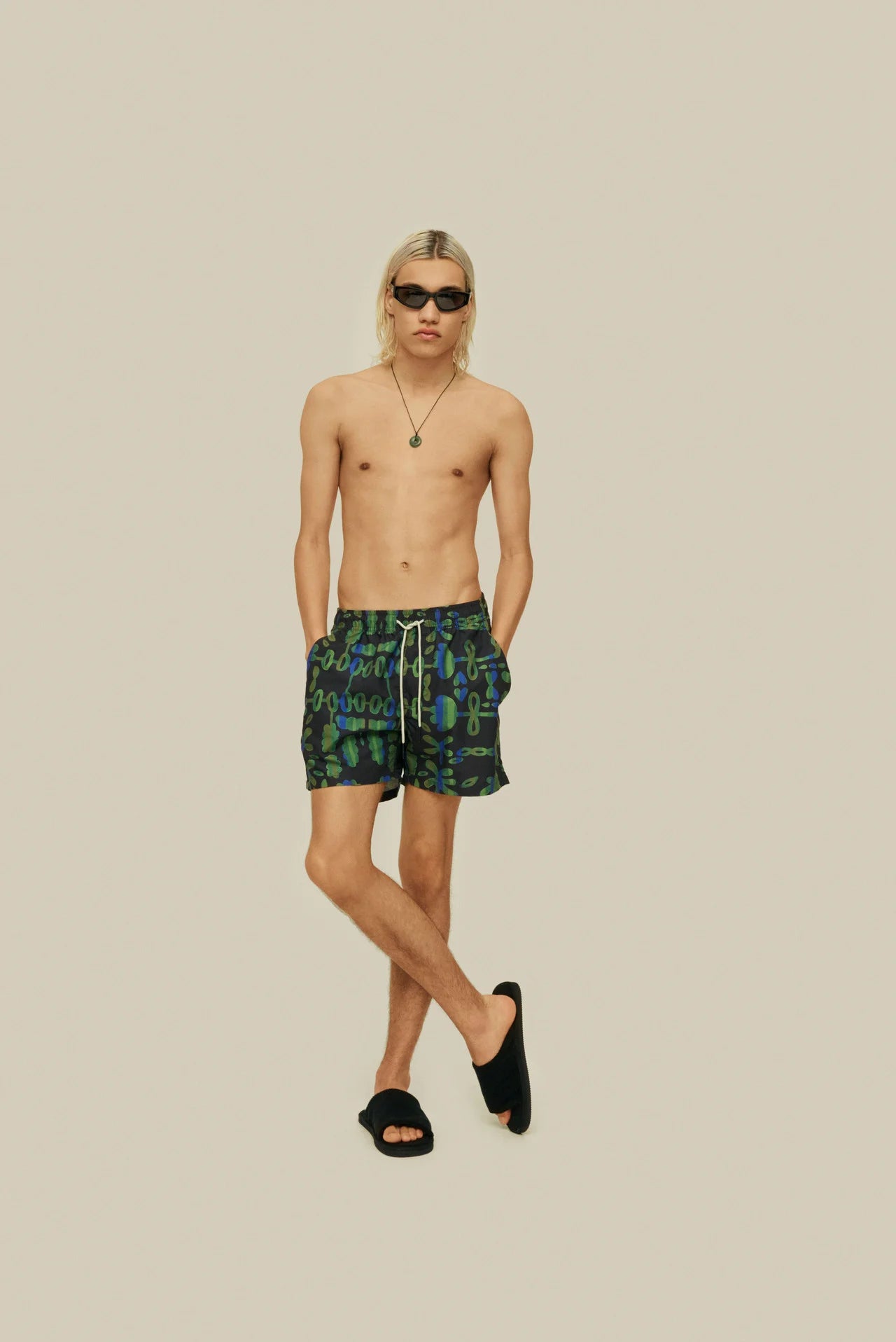 FERAL GALBANUM SWIM SHORTS