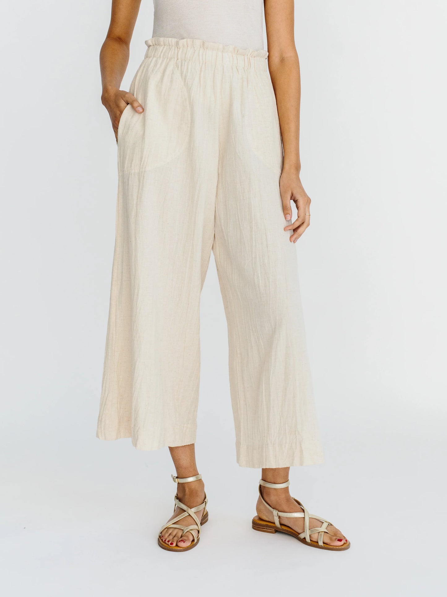 MIRTH PANT IN Natural
