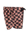 SEAESTA SCALLOP RETRO FLARE BOARDSHORT / WAVY CHECKS / COCOA / BOARDSHORTS