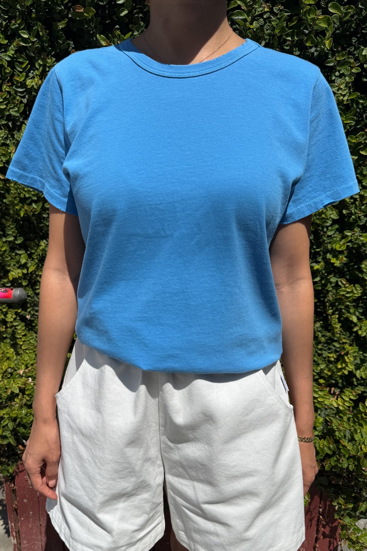 VINTAGE BOY TEE (ORGANIC COTTON) - YACHT BLUE