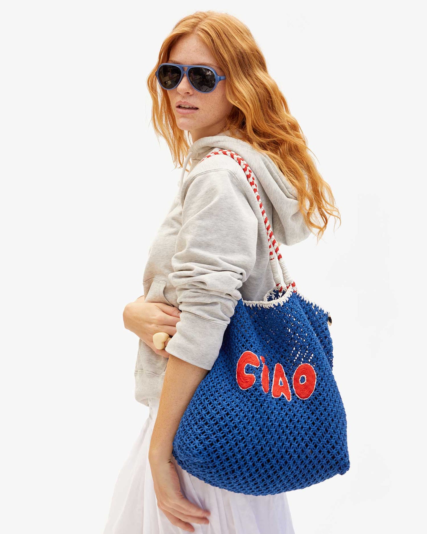 L'Été Tote Cobalt Ciao