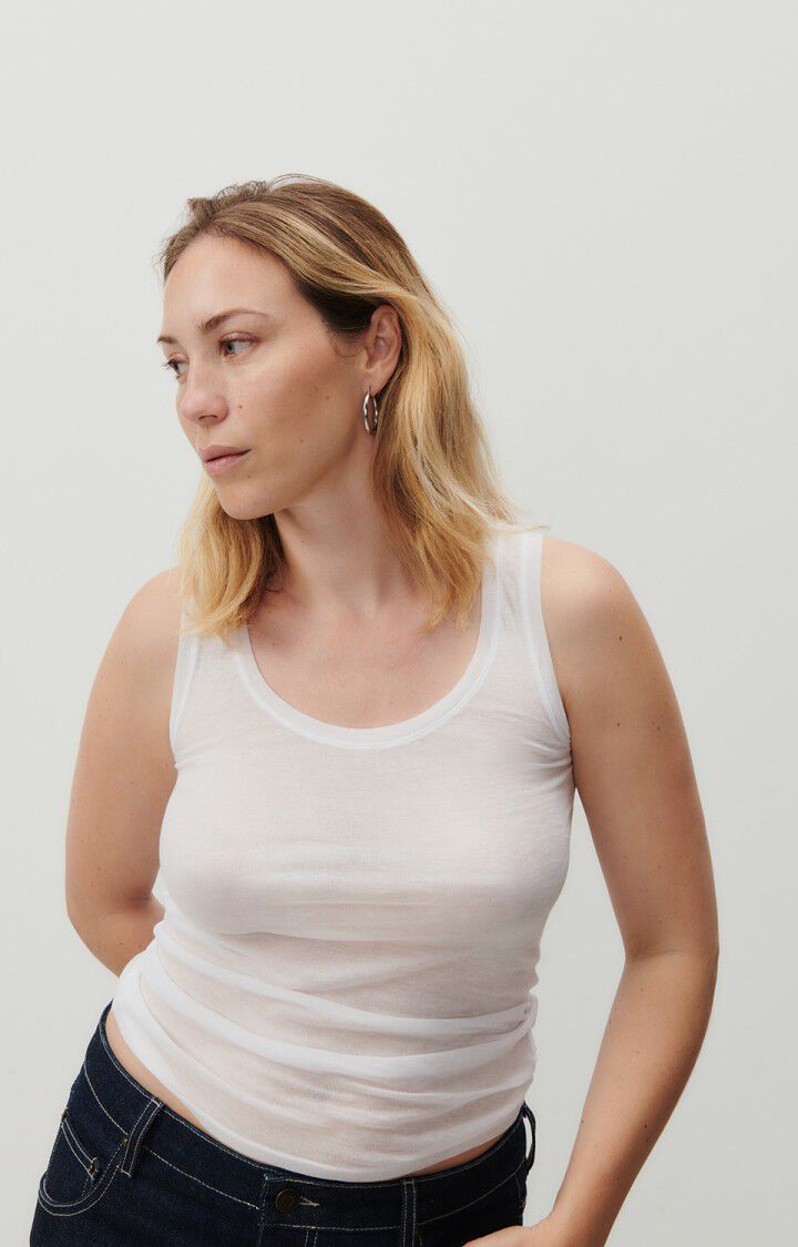 Massachusetts Tank Top | White
