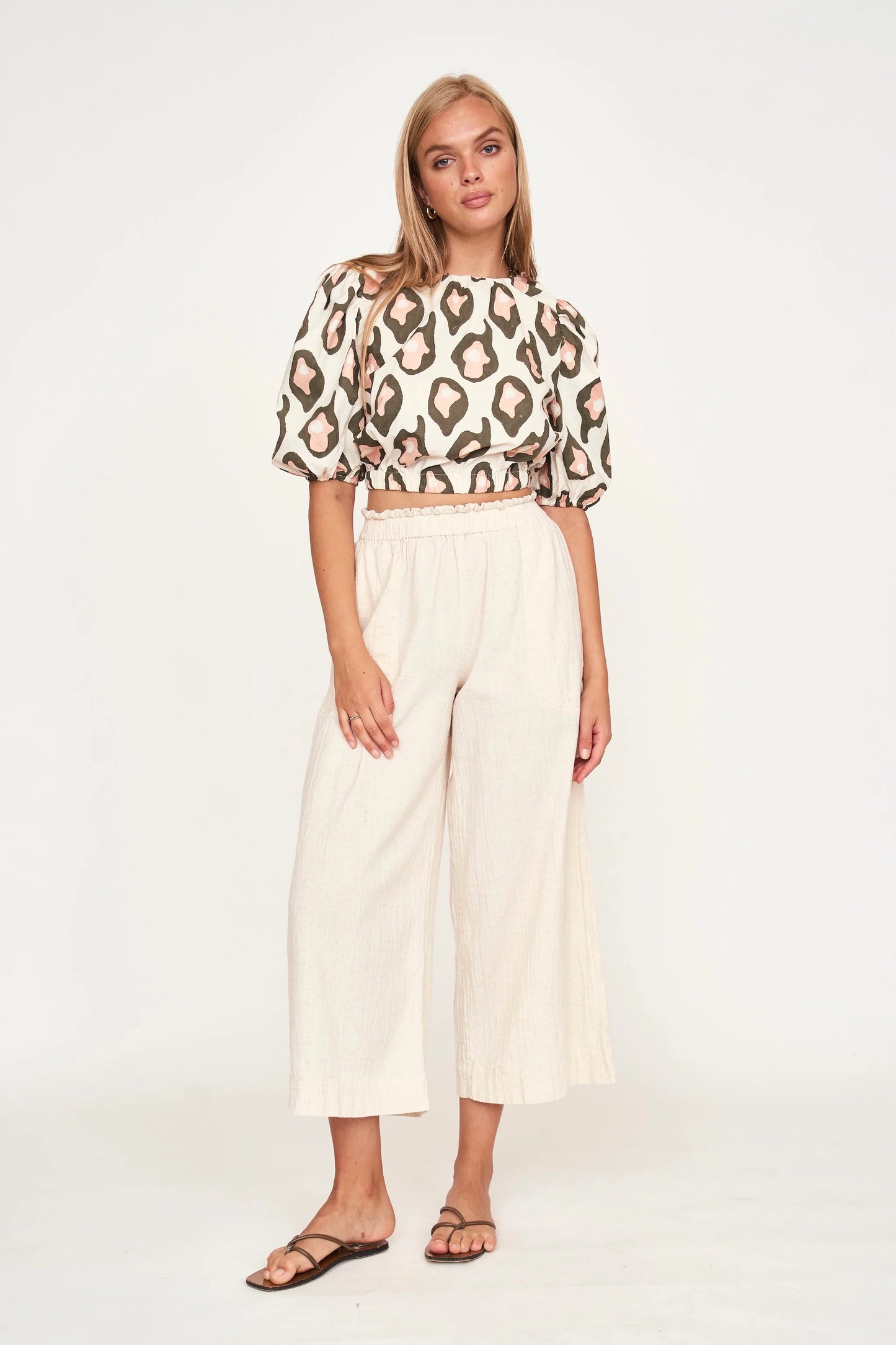 MIRTH PANT IN Natural