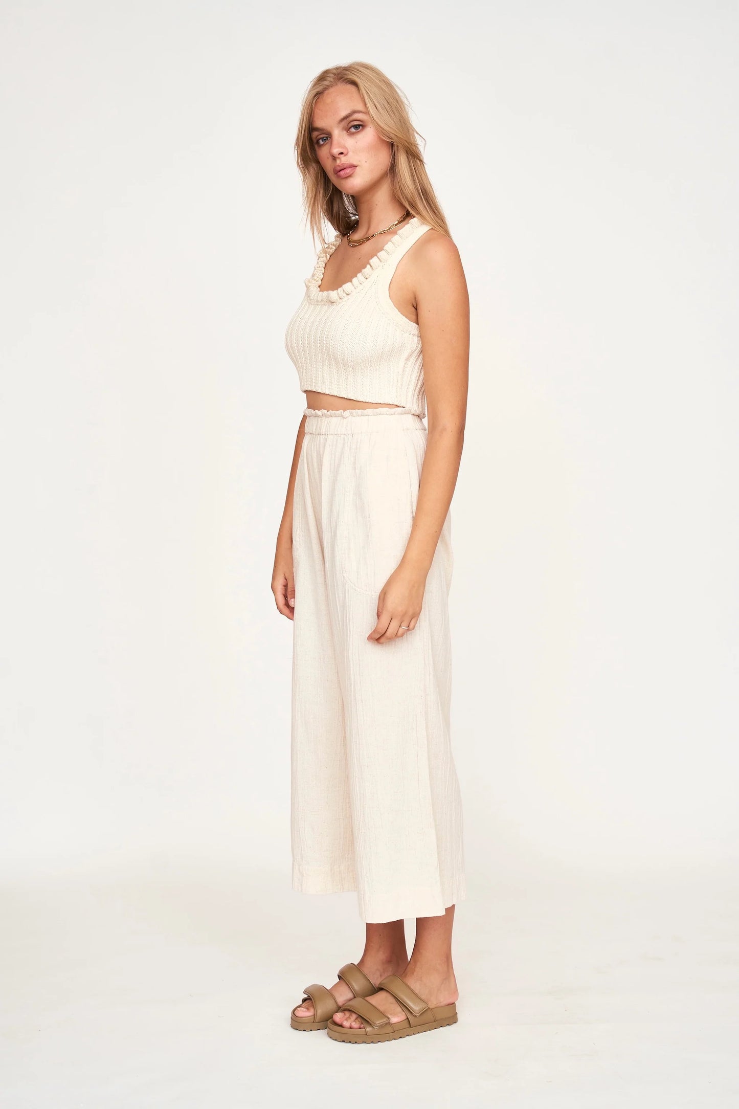 MIRTH PANT IN Natural