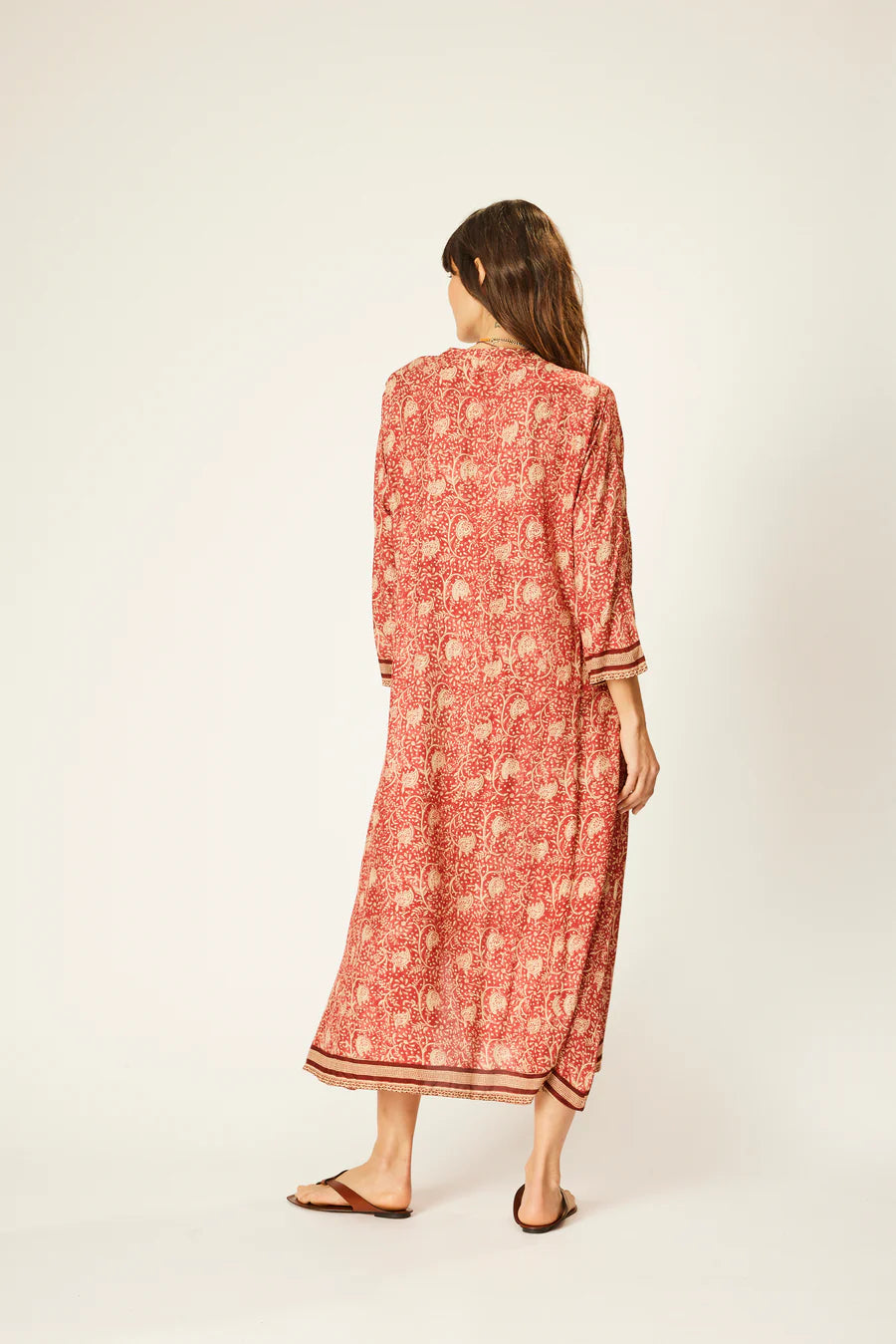 ISOBEL DRESS | WATER LILY TERRACOTTA