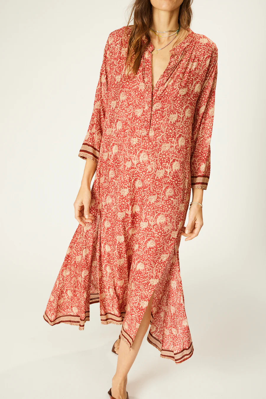 ISOBEL DRESS | WATER LILY TERRACOTTA