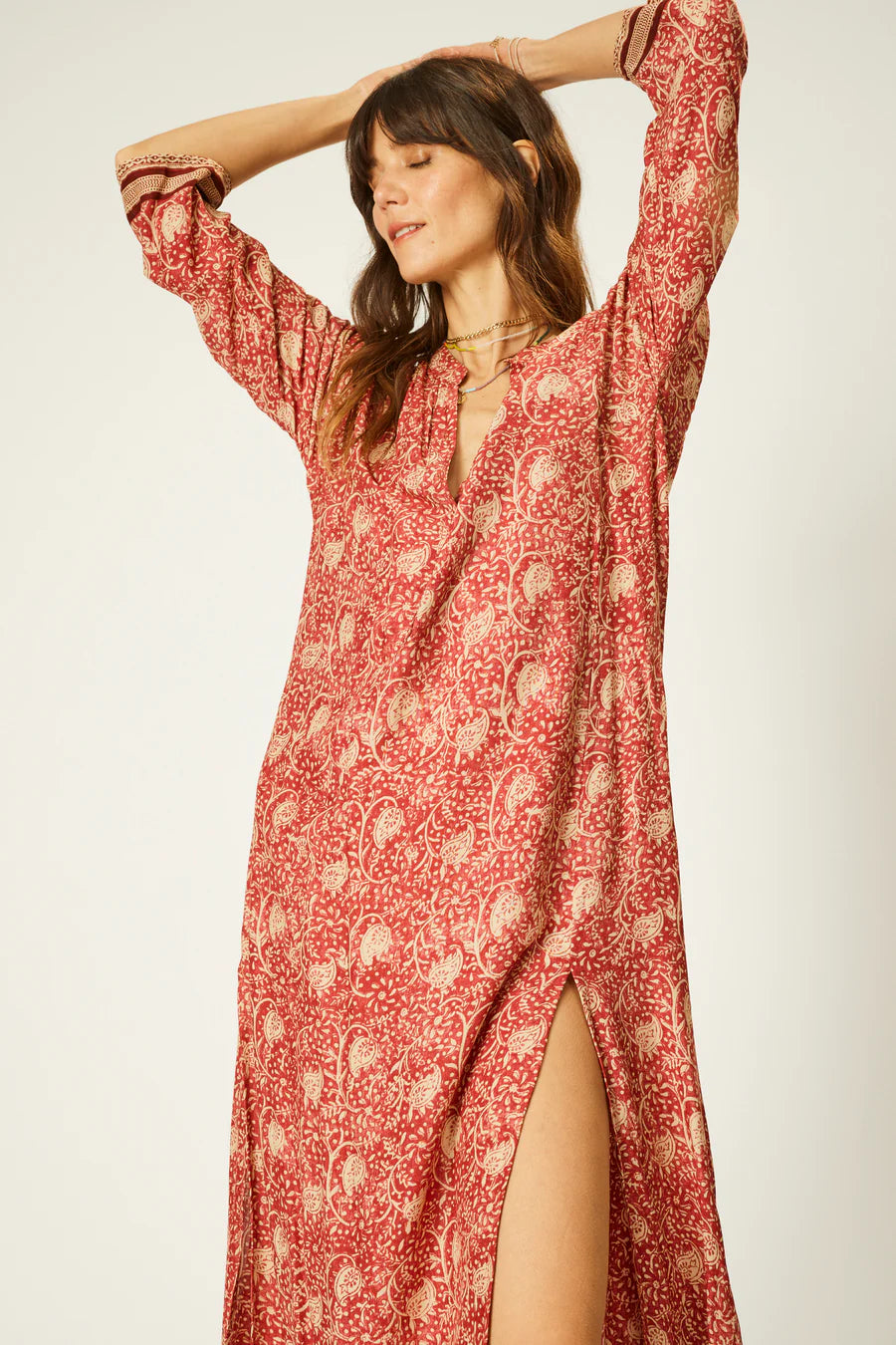 ISOBEL DRESS | WATER LILY TERRACOTTA