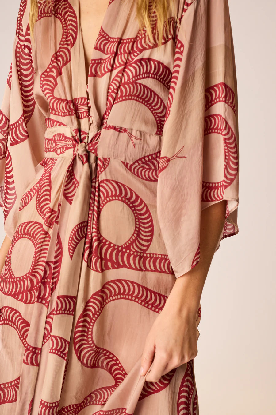 SARAH DRESS | AMENT SNAKE BONE