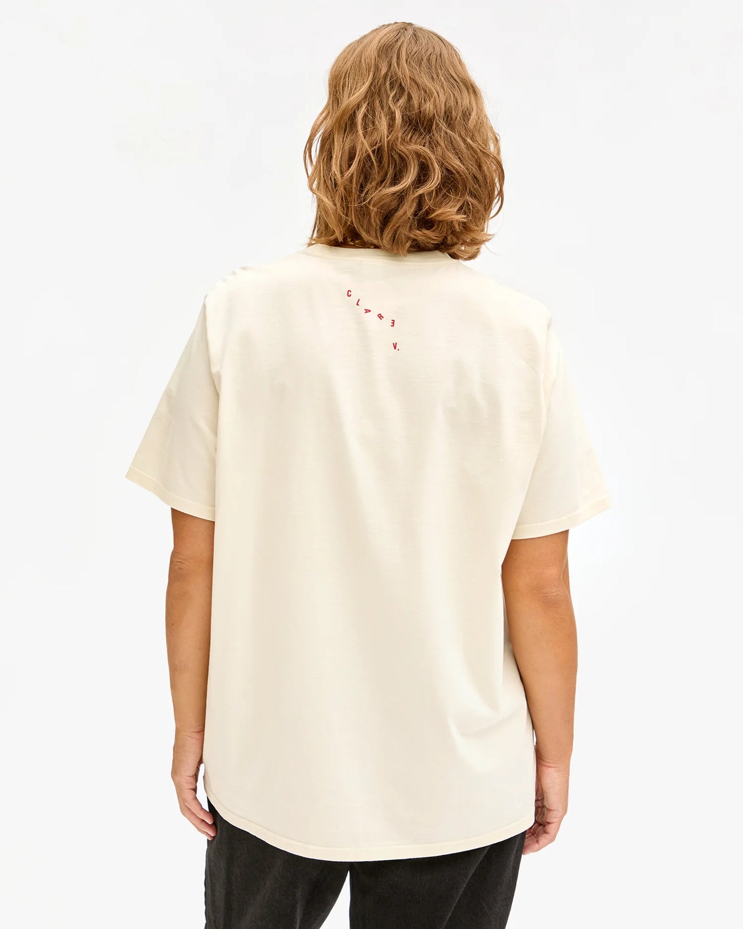 Original Tee Cream w/ Navy Le Weekend
