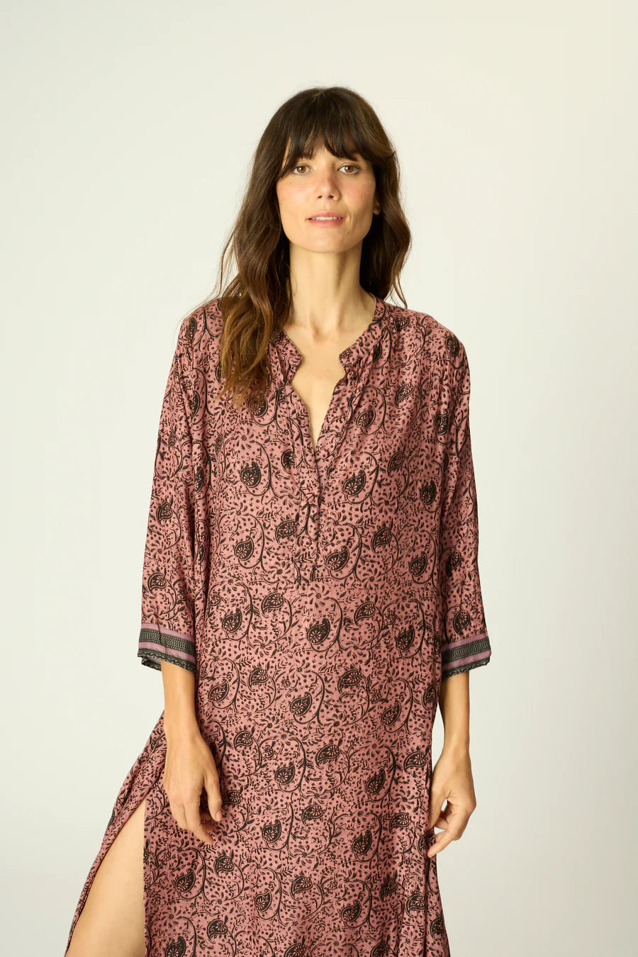 ISOBEL DRESS | WATER LILY MAUVE