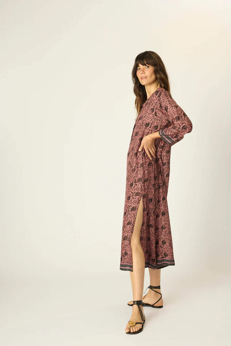 ISOBEL DRESS | WATER LILY MAUVE