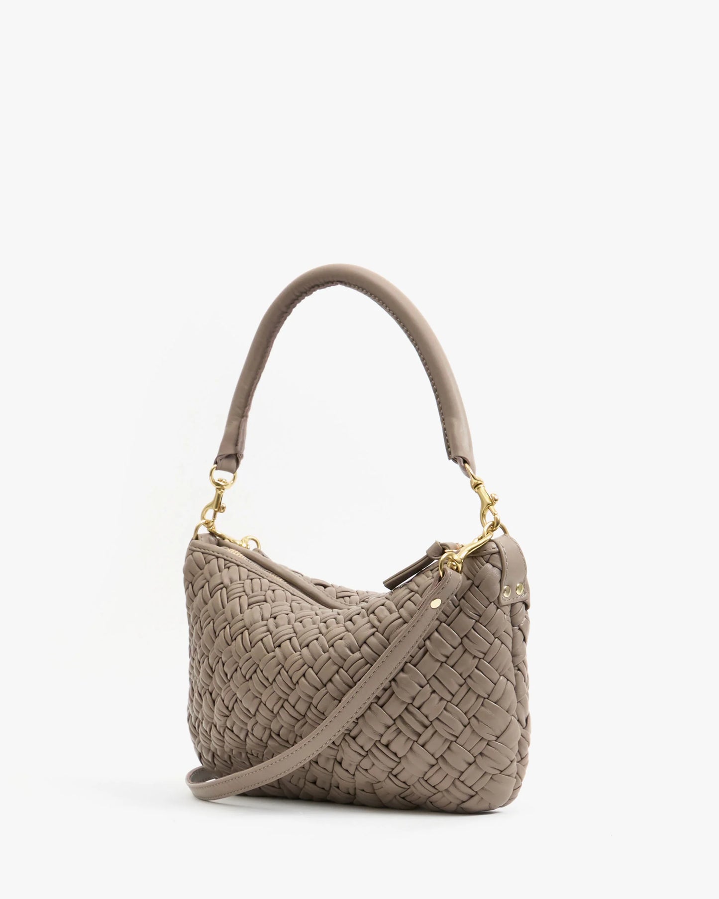 Petit Moyen Dove Puffy Woven