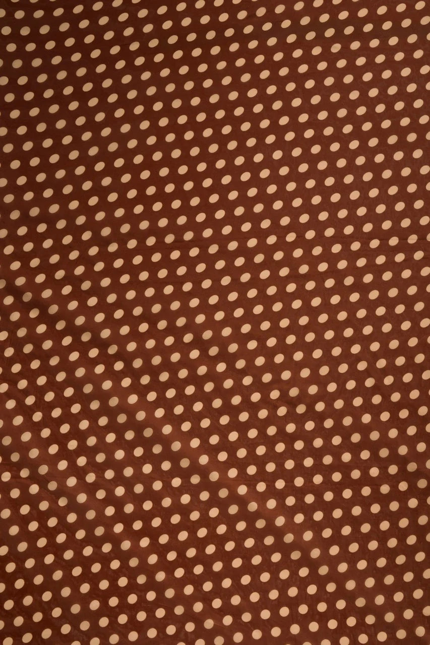 ERIN TOP POLKA DOT CAPPUCCINO