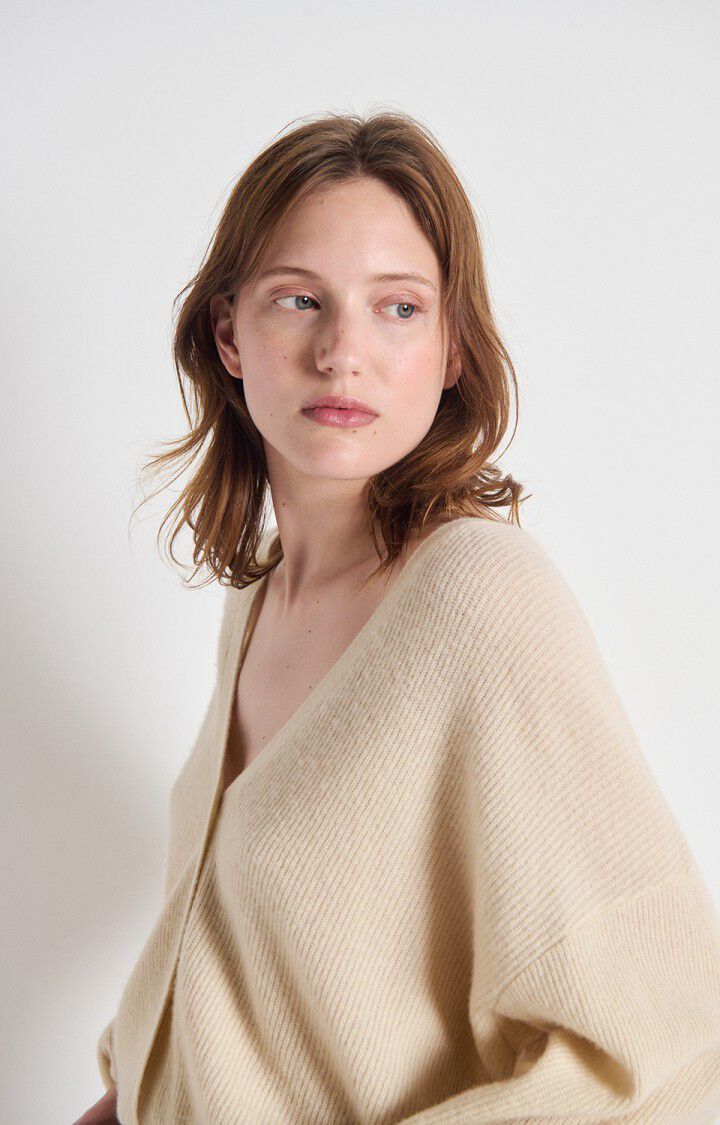 WOMEN'S CARDIGAN RAXOW | NUDE