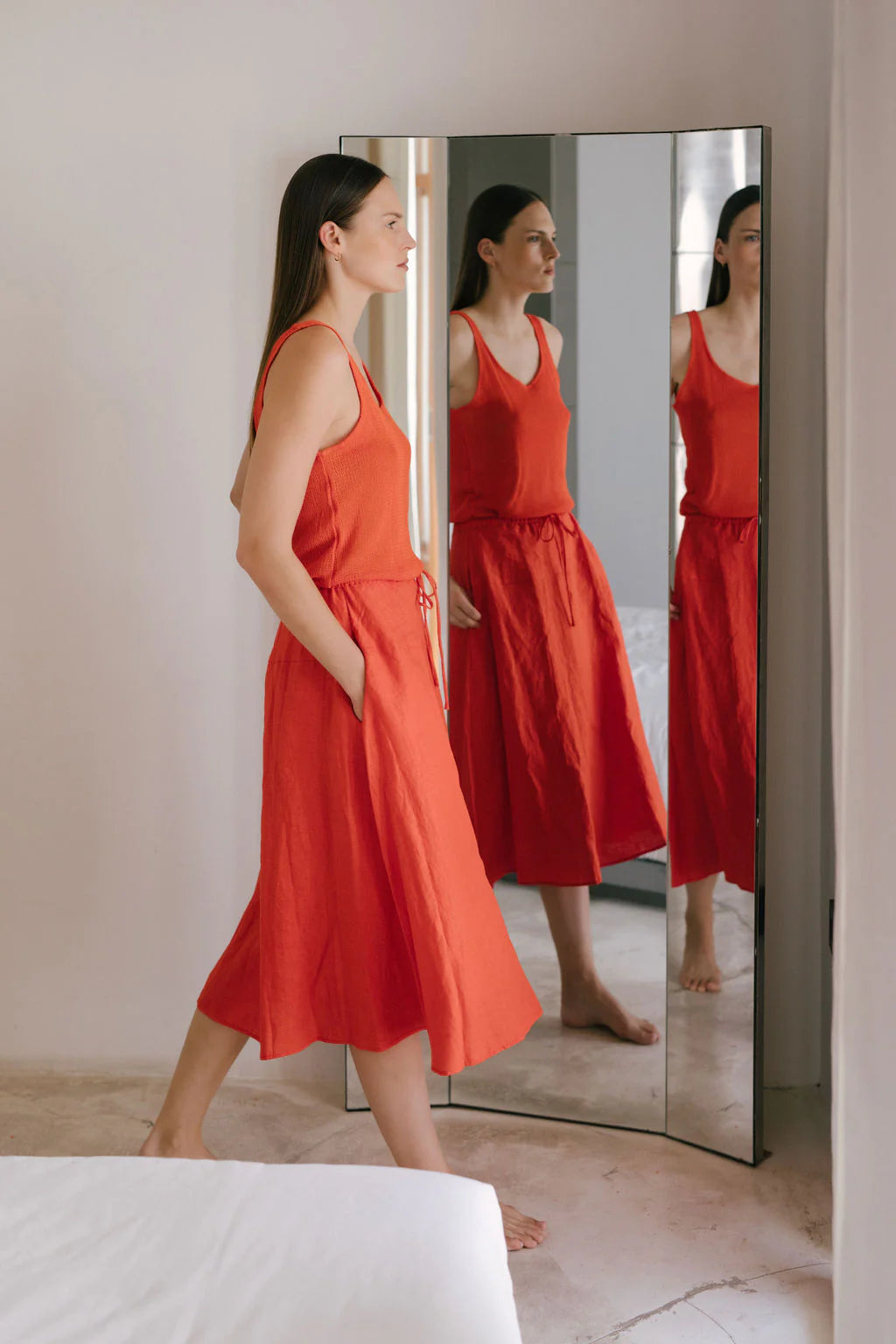 Mesh Tank | Tomato