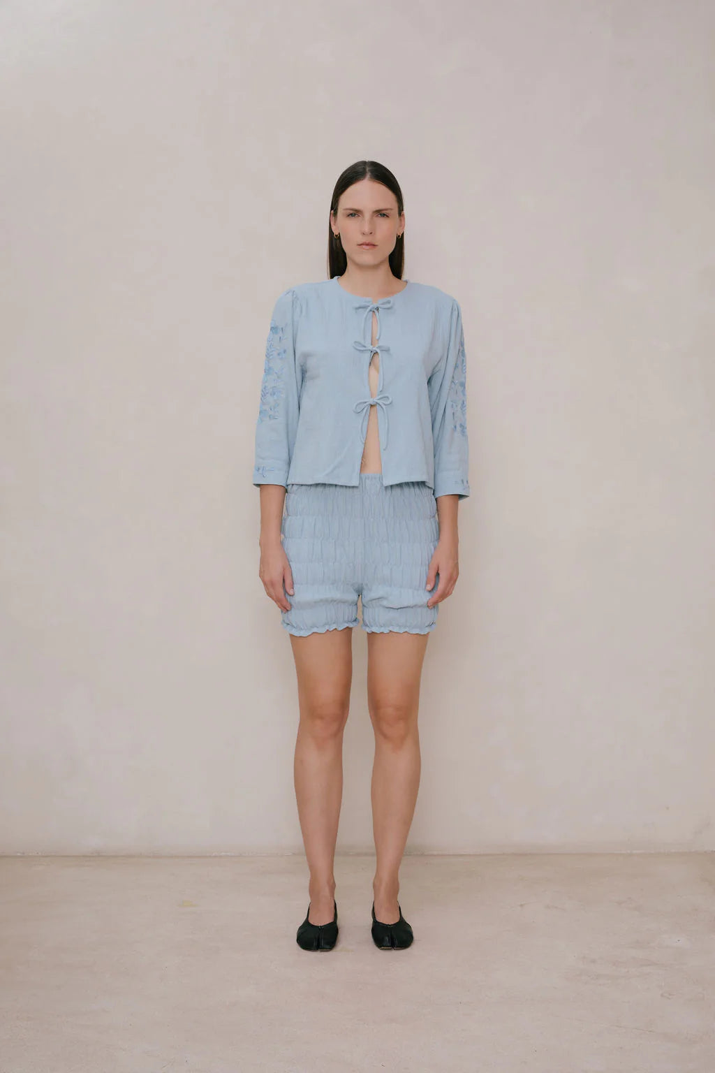 Biker Shorts | Light Blue