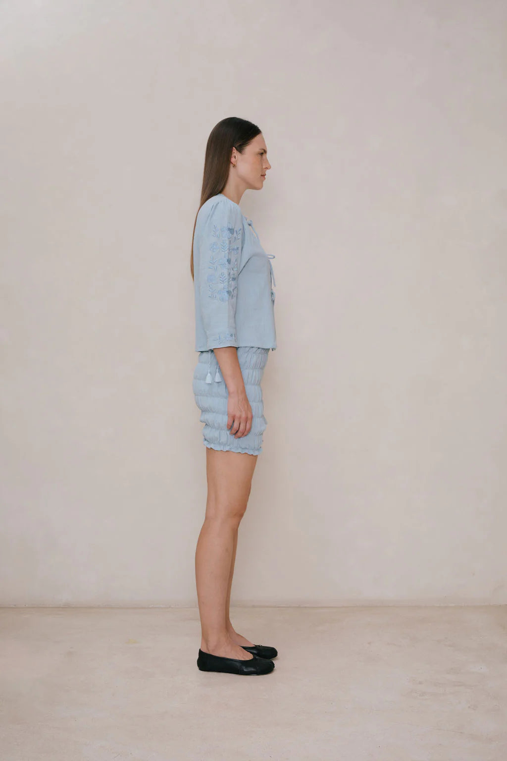 Biker Shorts | Light Blue